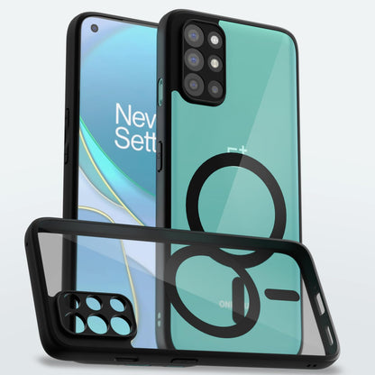 Black mag-safe mobile cover for OnePlus 8T/9R – Pikkme