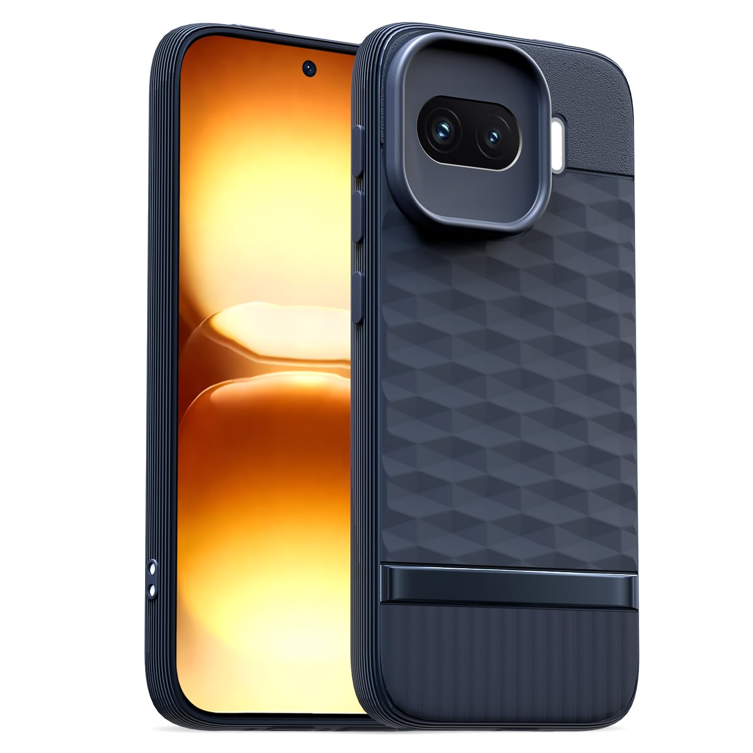 Blue Silicone mobile cover for iQOO 15R 5G – Pikkme