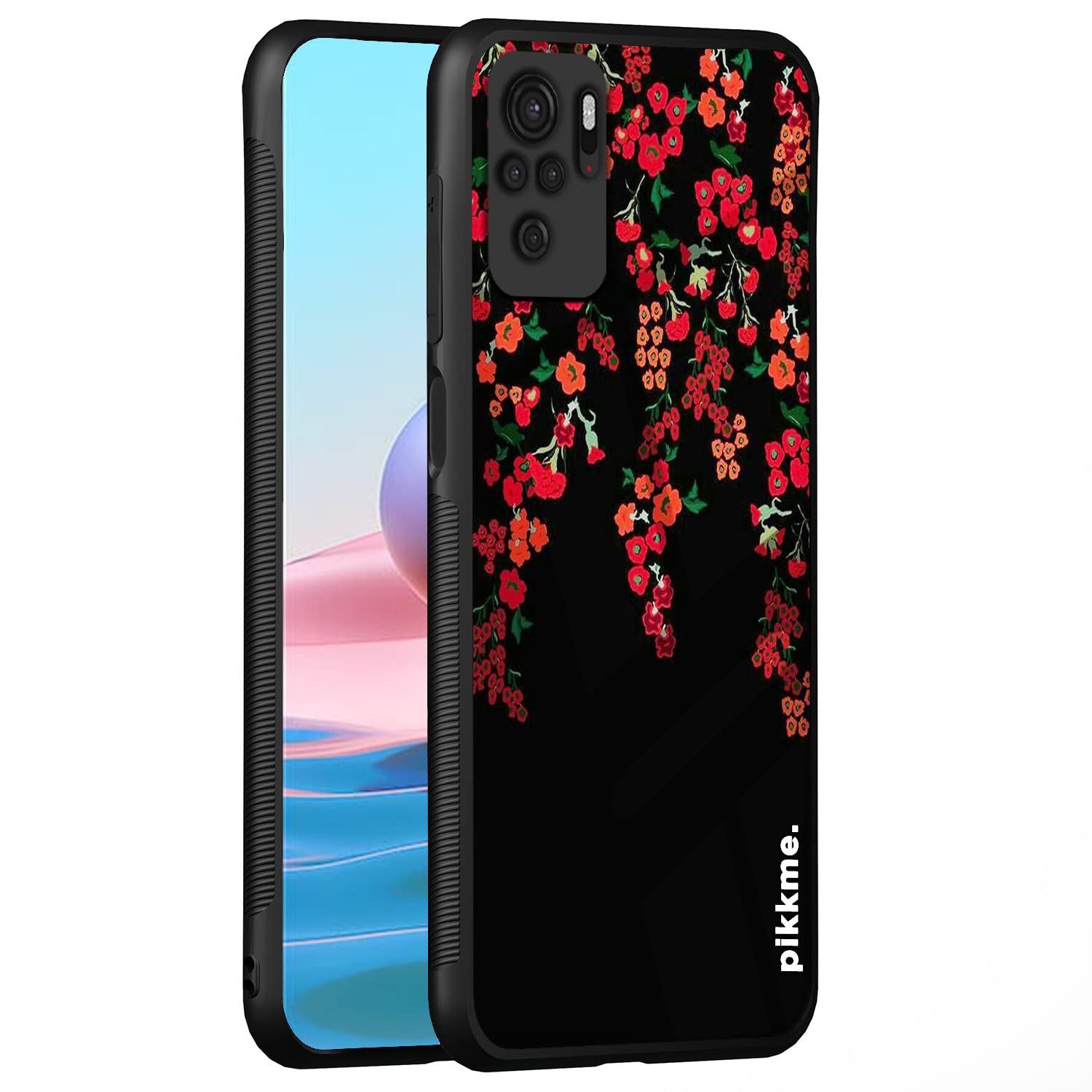 Flower Mobile back cover for Redmi Note 10/Note 10s – Pikkme