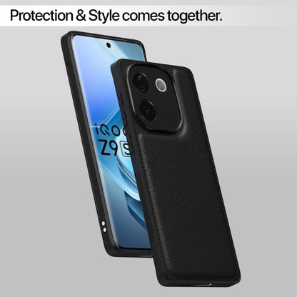 Black mobile cover for iQOO Z9s Pro/Vivo T3 Pro 5G – Pikkme – photo 6