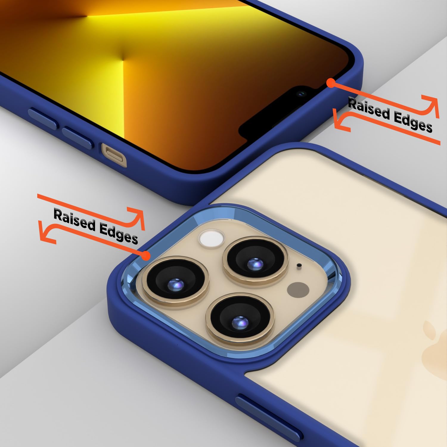 Dark blue back cover for iPhone 13 Pro Max – Pikkme – photo 7