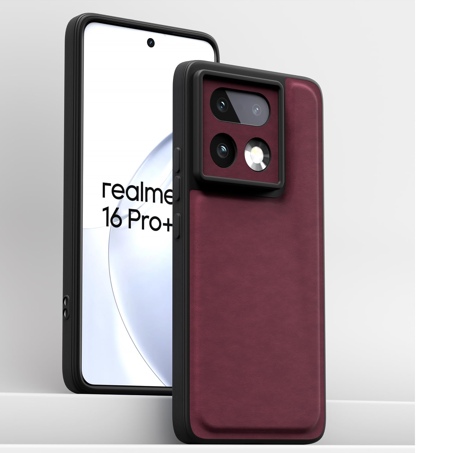 Purple Leather mobile cover for Realme 16 Pro Plus 5G – Pikkme – photo 2