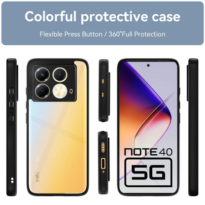 Infinix Note 40 5G mobile cover in black by Pikkme – photo 2