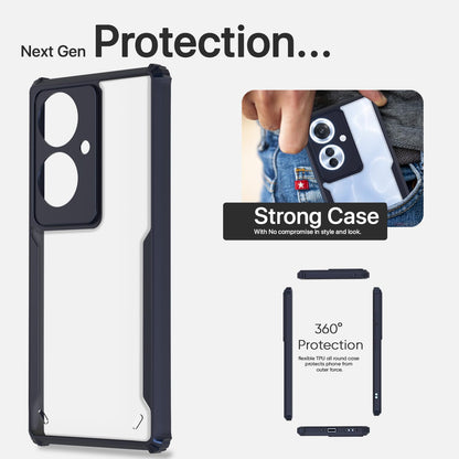 OPPO F25 Pro 5G Clear mobile back cover in blue by Pikkme – photo 6