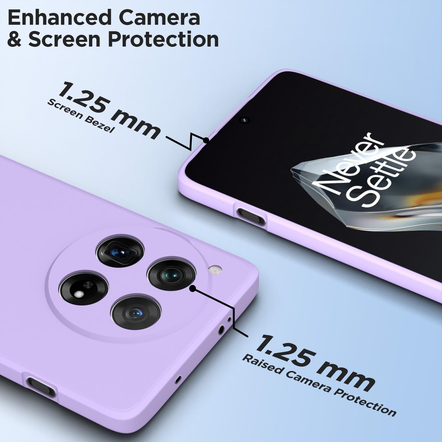 Pikkme purple Matte back cover for OnePlus 12 5G – photo 6