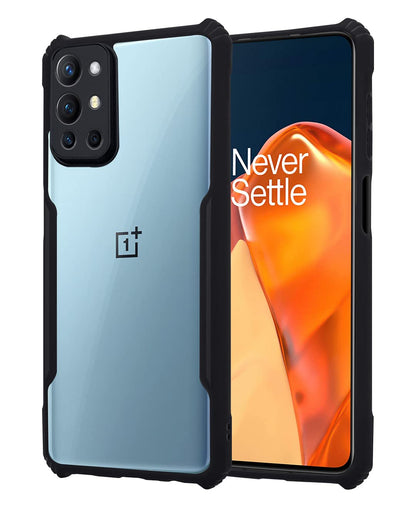 Pikkme OnePlus 8T / 9R Transparent Hybrid Back Cover