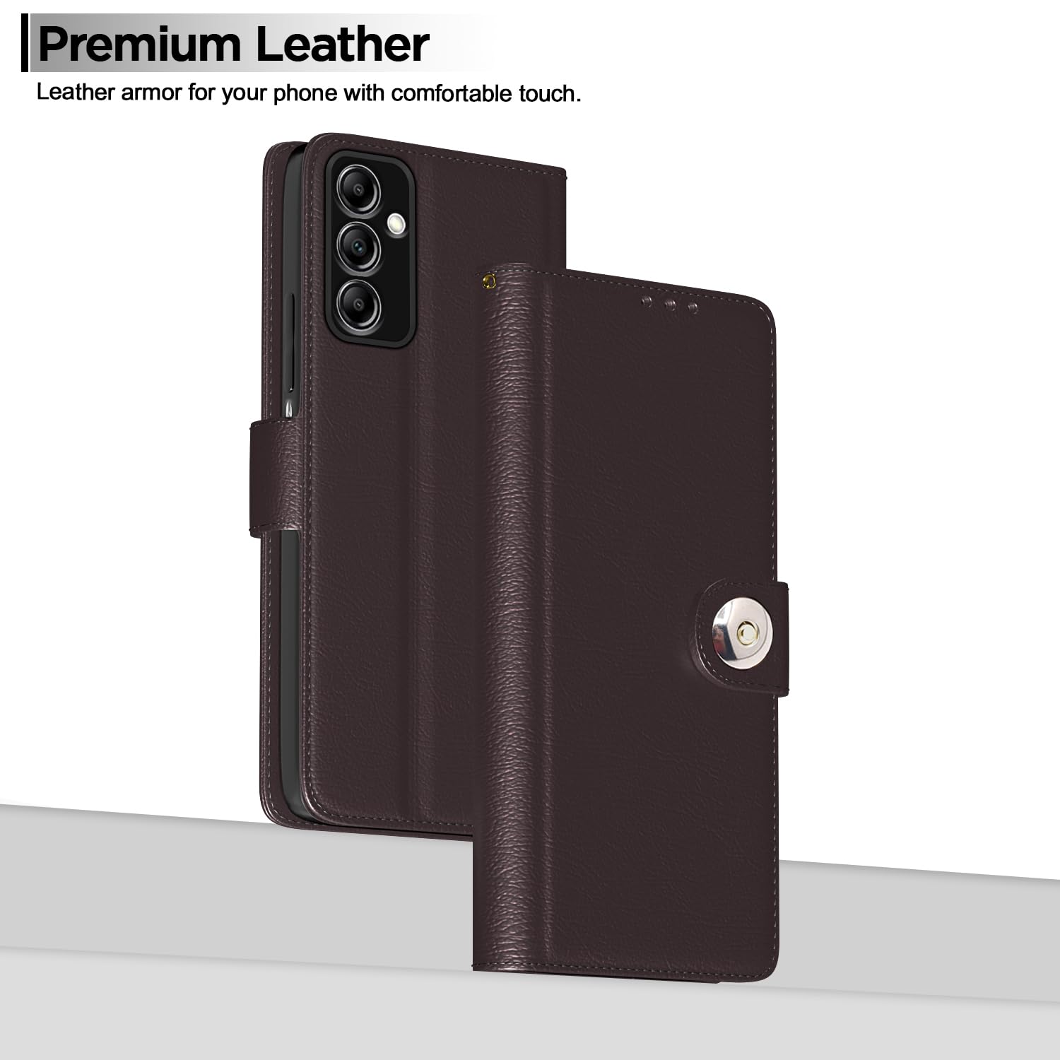 Coffee Button mobile flip cover for Samsung F23 5G – Pikkme – photo 2