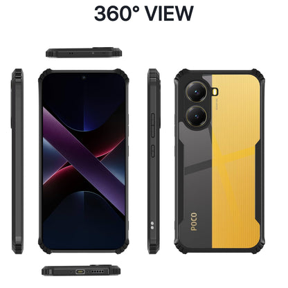 Pikkme black mobile cover for Poco X7 Pro 5G – photo 3