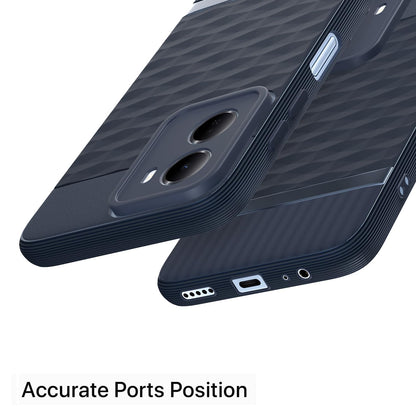 Redmi 15A 5G Silicone mobile back cover in blue by Pikkme – photo 4