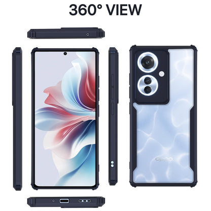 Pikkme blue Clear mobile cover for OPPO F25 Pro 5G – photo 2