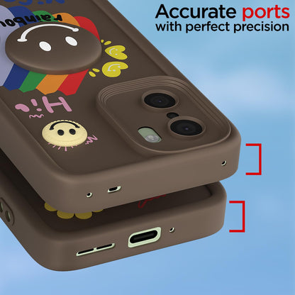 OnePlus 15R 5G mobile cover in brown by Pikkme – photo 4