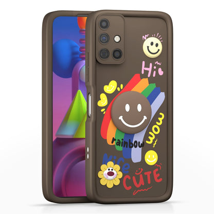 Pikkme Samsung M51 brown back cover