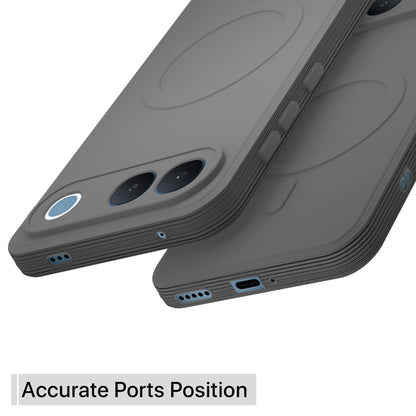 Vivo S2/iQOO Z11 5G MagSafe back cover in grey by Pikkme – photo 4