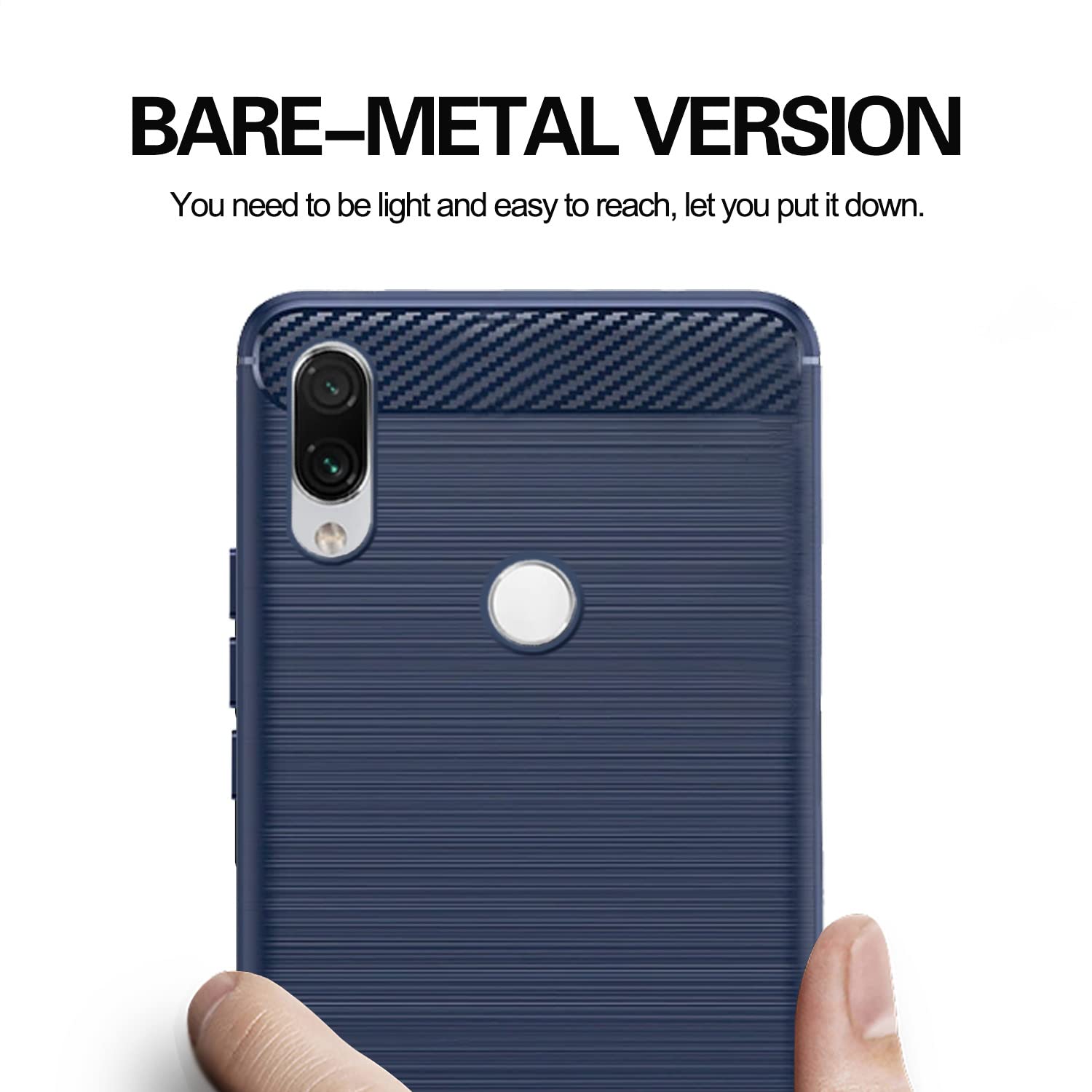 Blue mobile back cover for Redmi Note 7/Note 7 Pro/Note 7s – Pikkme – photo 6