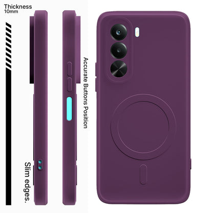 Realme P4x 5G MagSafe back cover in purple by Pikkme – photo 3