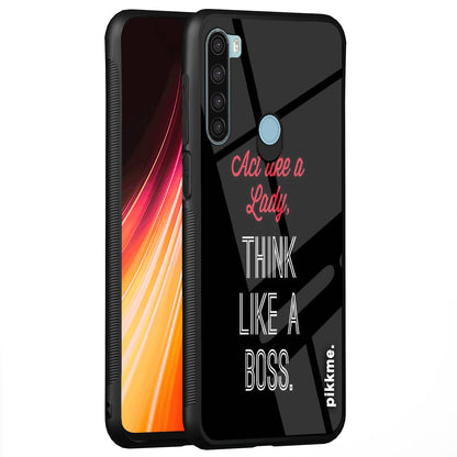 Pikkme Hybrid back cover for Redmi Note 8