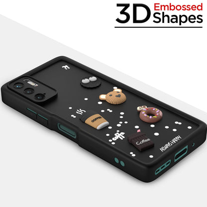 Pikkme Redmi Note 10T 5G Silicone black back cover – photo 3