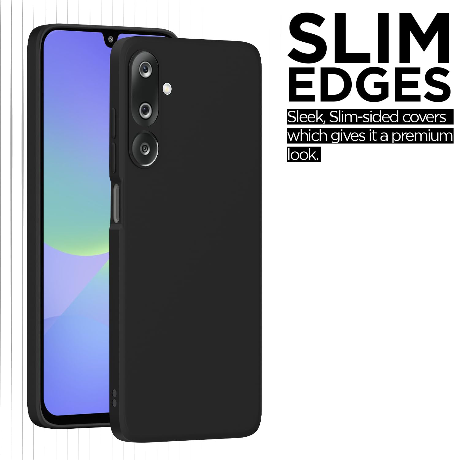 Black mobile cover for Samsung M36 5G – Pikkme – photo 6