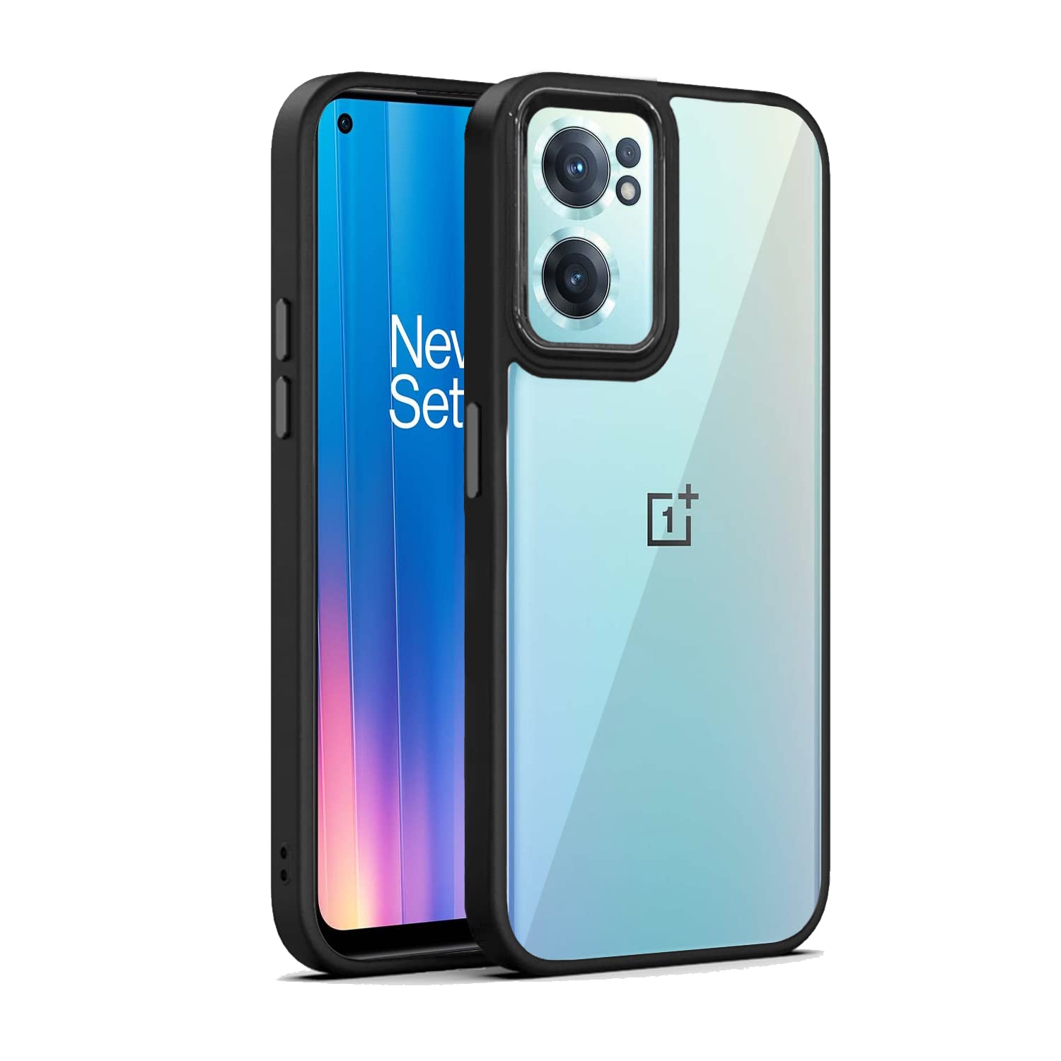 Pikkme OnePlus Nord CE 2 5G Chrome black mobile back cover