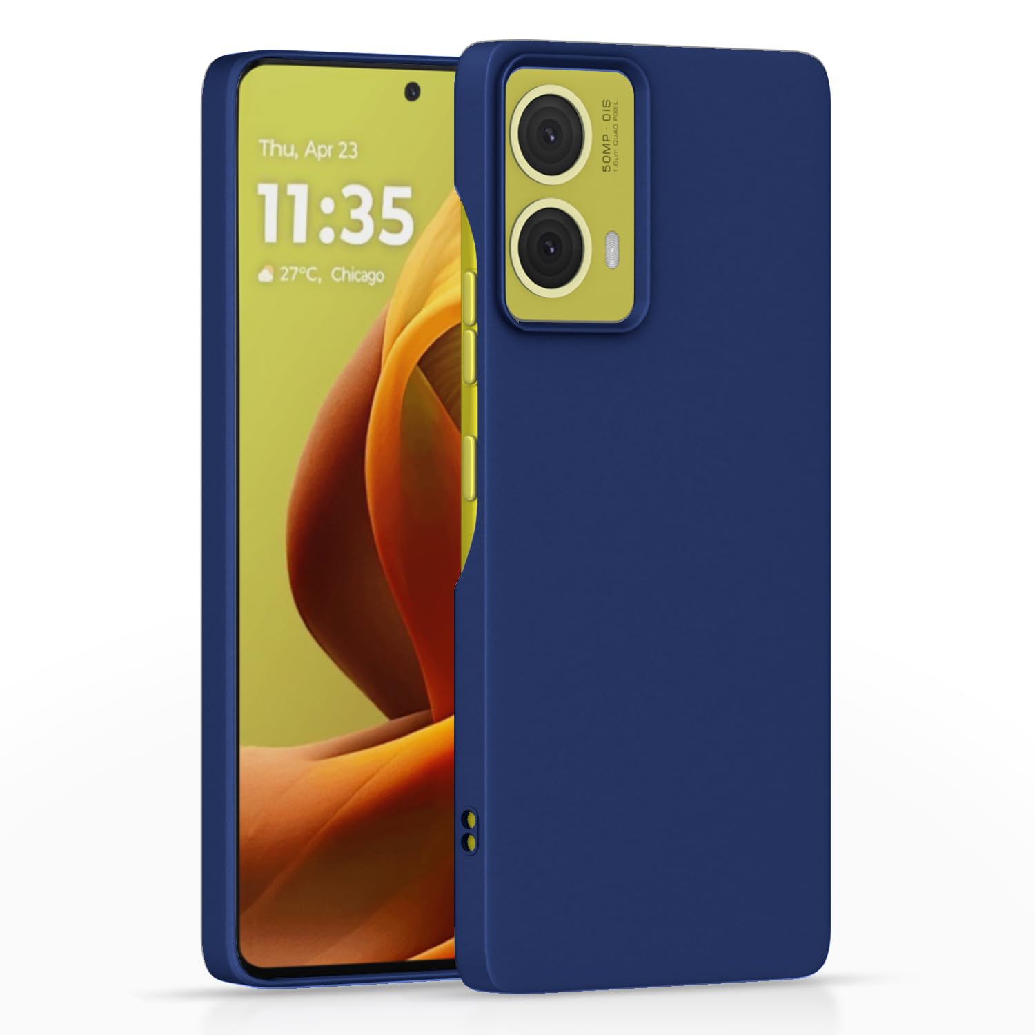 Pikkme Moto G85 5G blue phone cover
