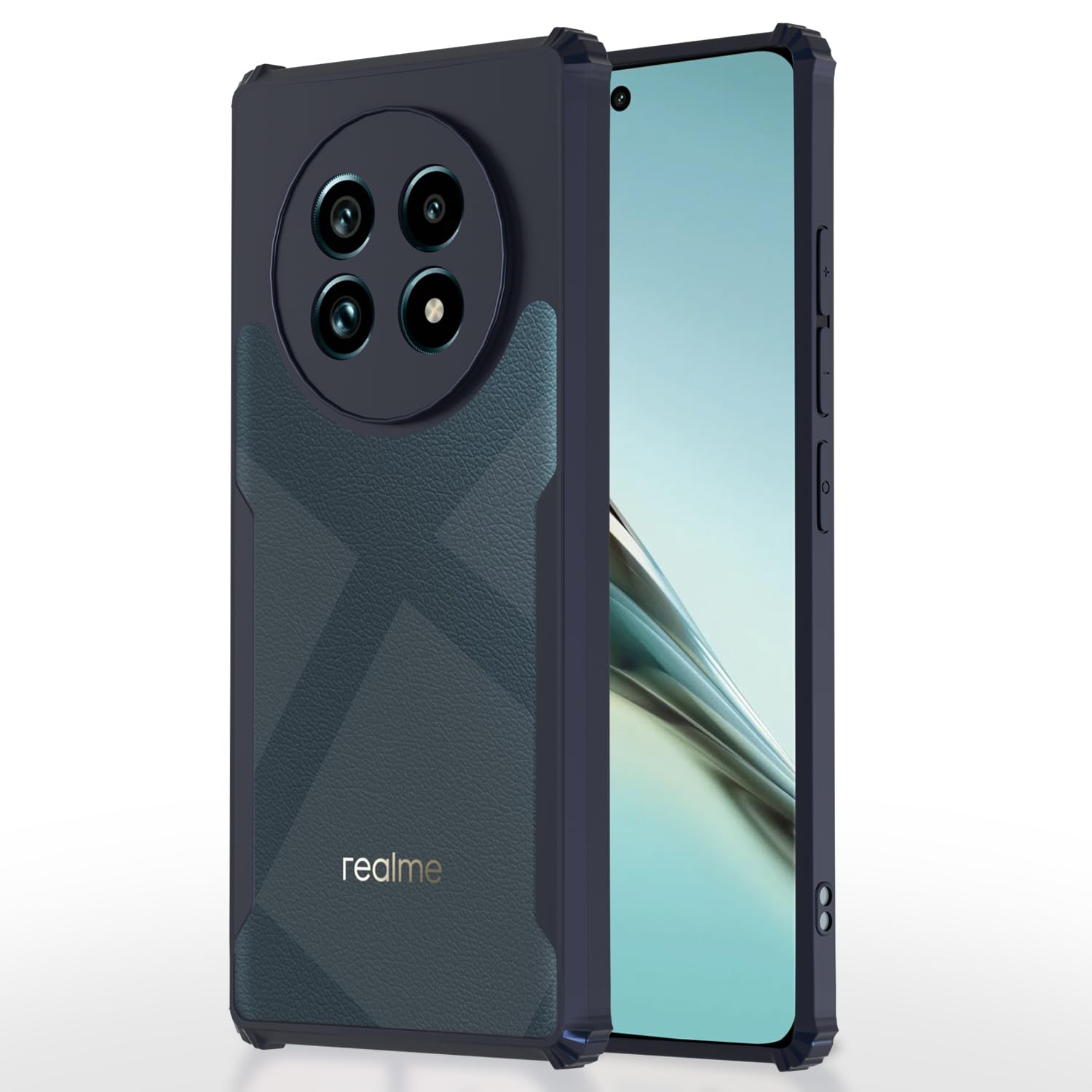 Pikkme Realme 13 Pro/13 Pro Plus 5G Clear blue mobile cover