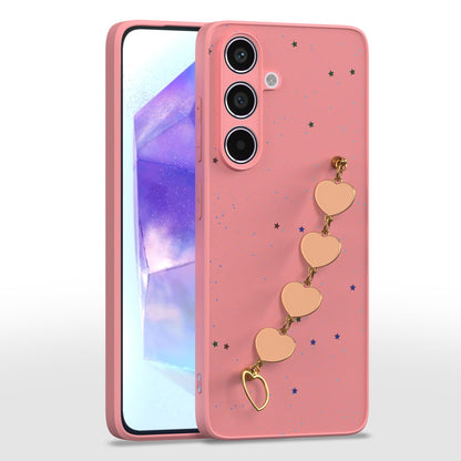 Samsung A55 5G back cover in pink by Pikkme