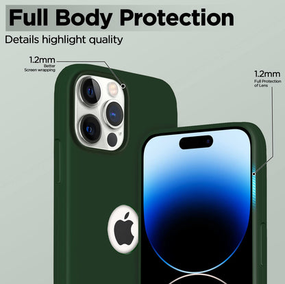 Pikkme atrovirens Soft Silicone mobile back cover for iPhone 14 Pro Max – photo 3