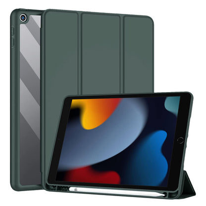 Pikkme iPad Smart Trifold dark green flip case