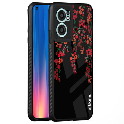 Pikkme Flower mobile back cover for OnePlus Nord CE 2 5G