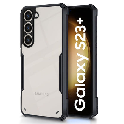 Samsung S23 Plus Hybrid back cover in black by Pikkme