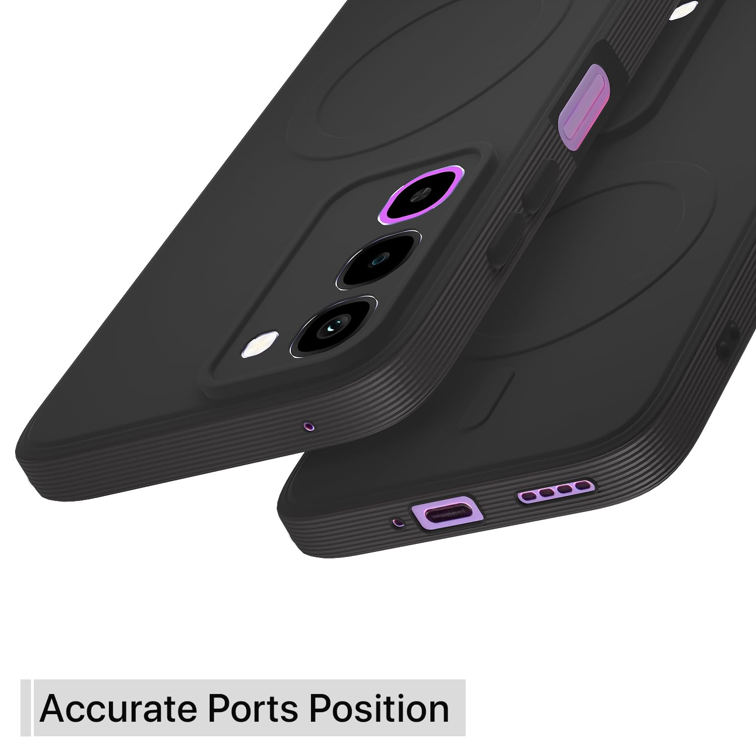 Pikkme Realme P4R 5G MagSafe black back cover – photo 4