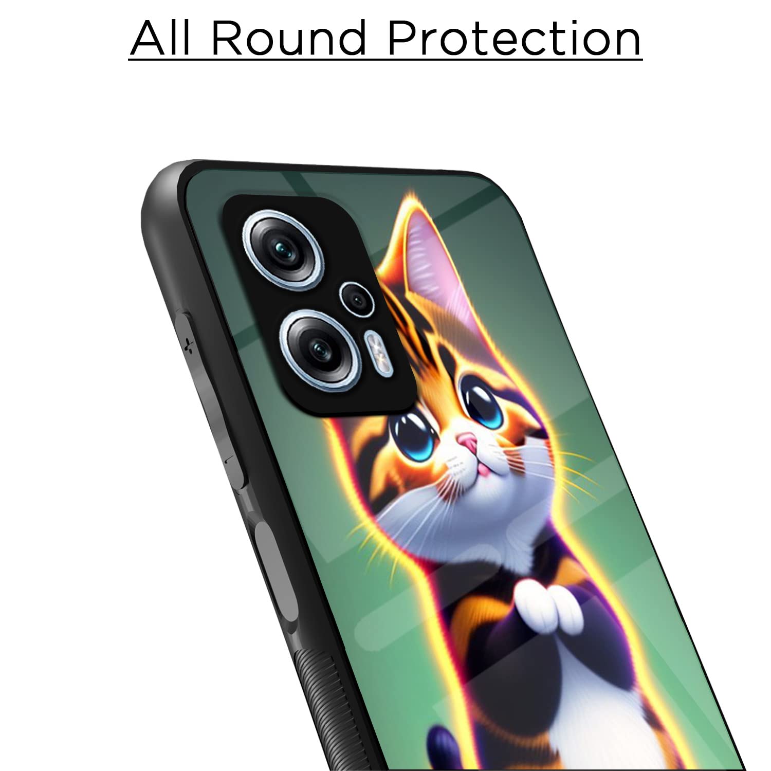 Pikkme Redmi K50i 5G Cat mobile cover – photo 7
