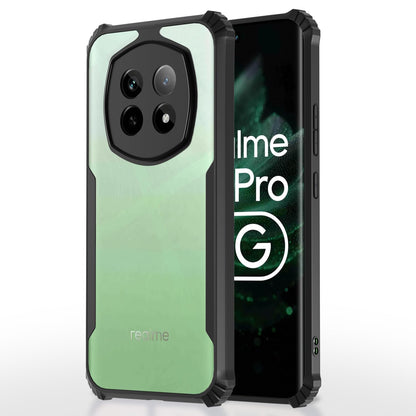Pikkme black Clear back cover for Realme P2 Pro 5G