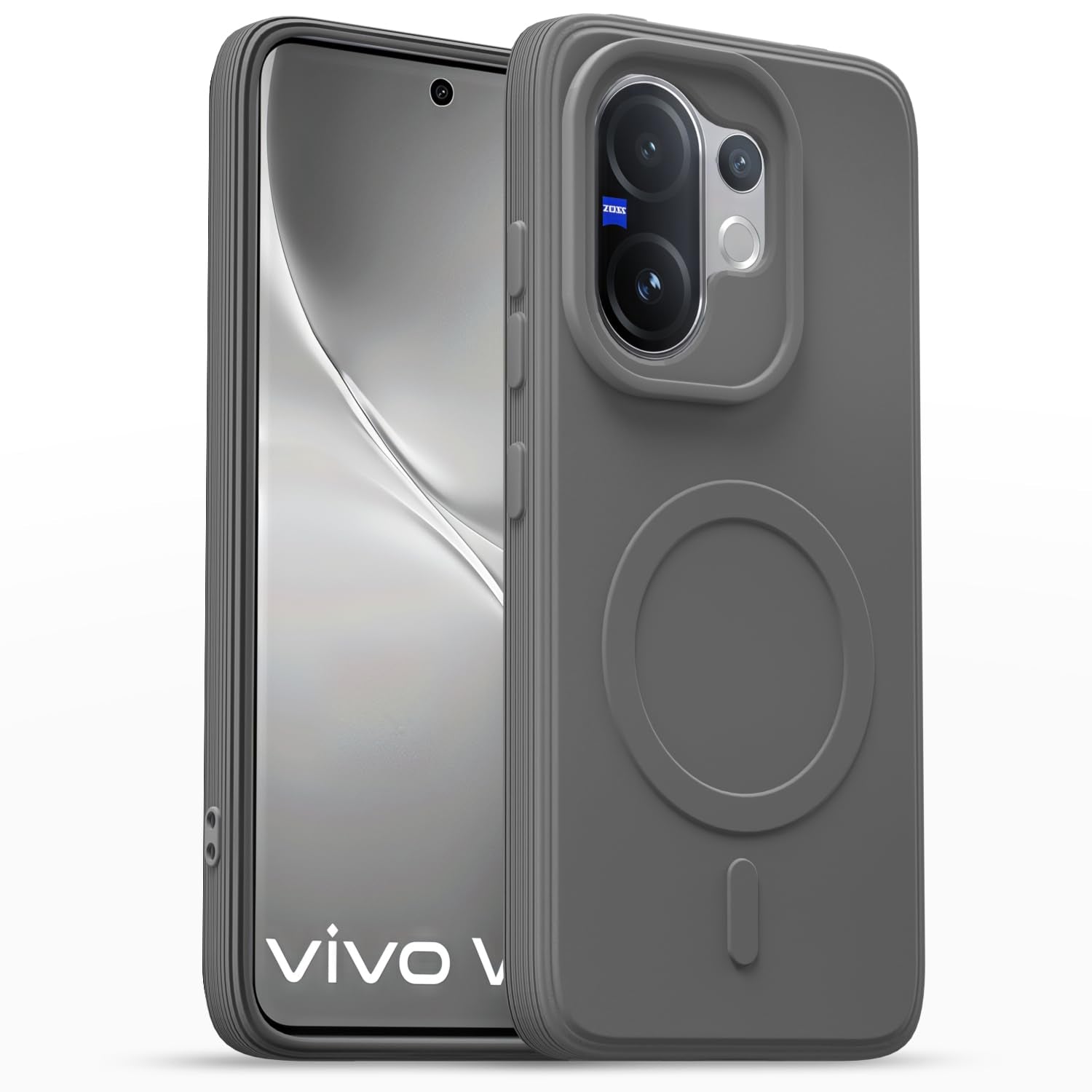 Pikkme Vivo V60/V60e 5G/T4 Pro grey phone cover