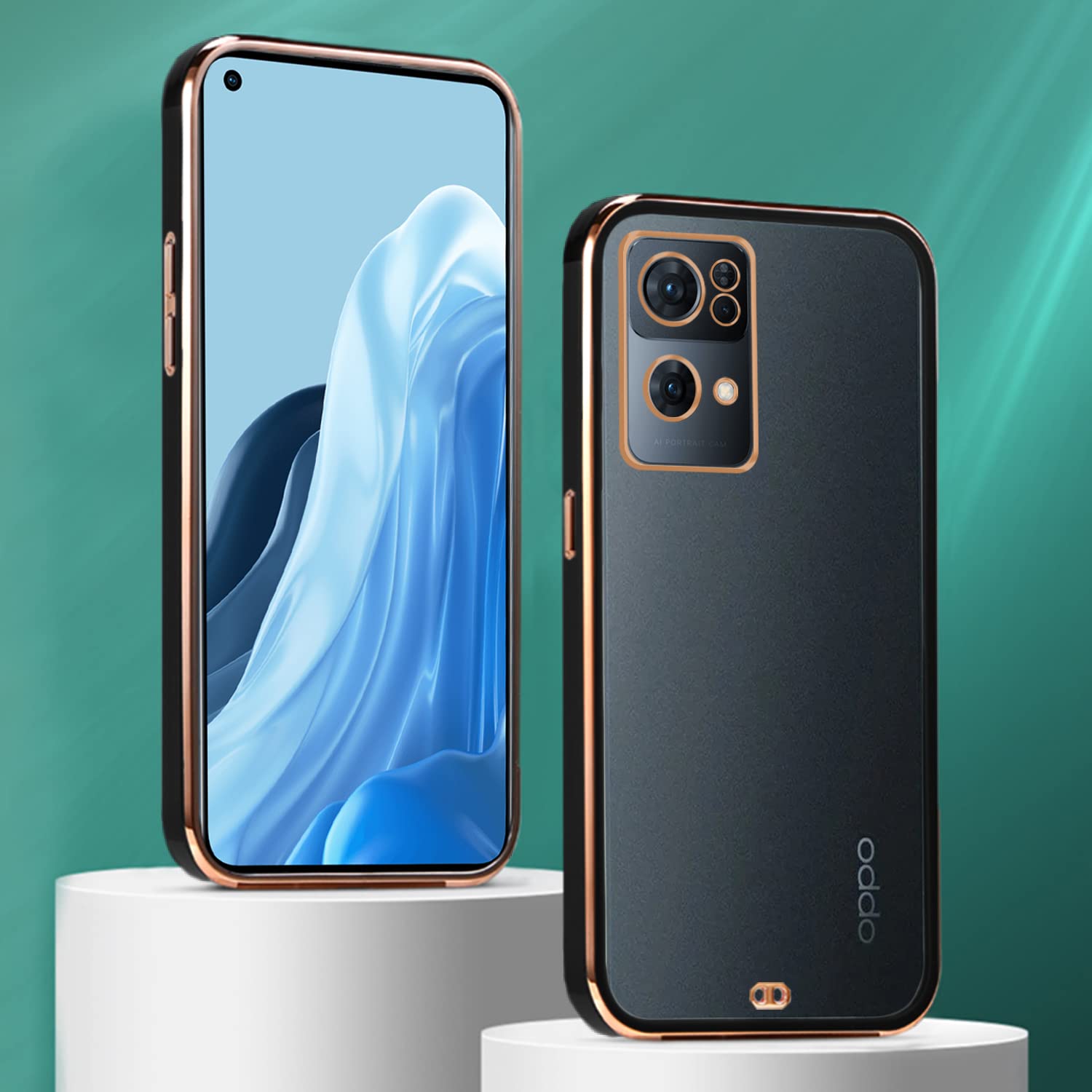 Black mobile cover for Oppo Reno 7 Pro 5G – Pikkme – photo 3