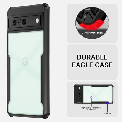 Pikkme Google Pixel 8 Eagle Back Cover (Black)