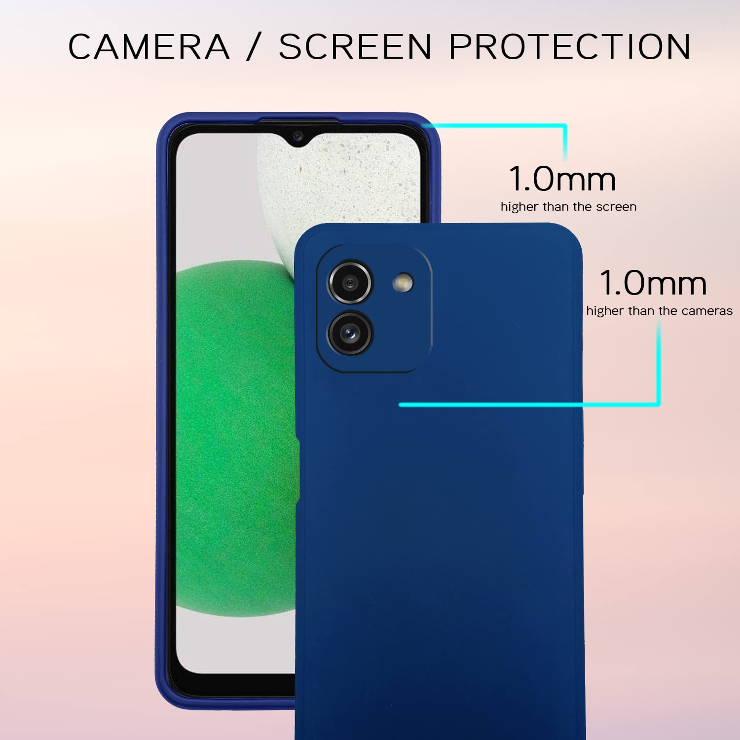Pikkme blue back cover for Samsung A03 – photo 5