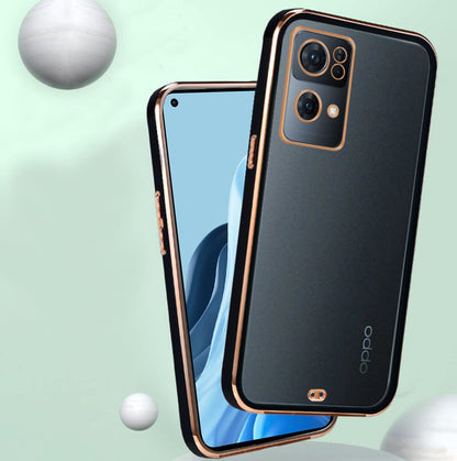 Oppo Reno 7 Pro 5G Chrome mobile back cover in black by Pikkme – photo 4