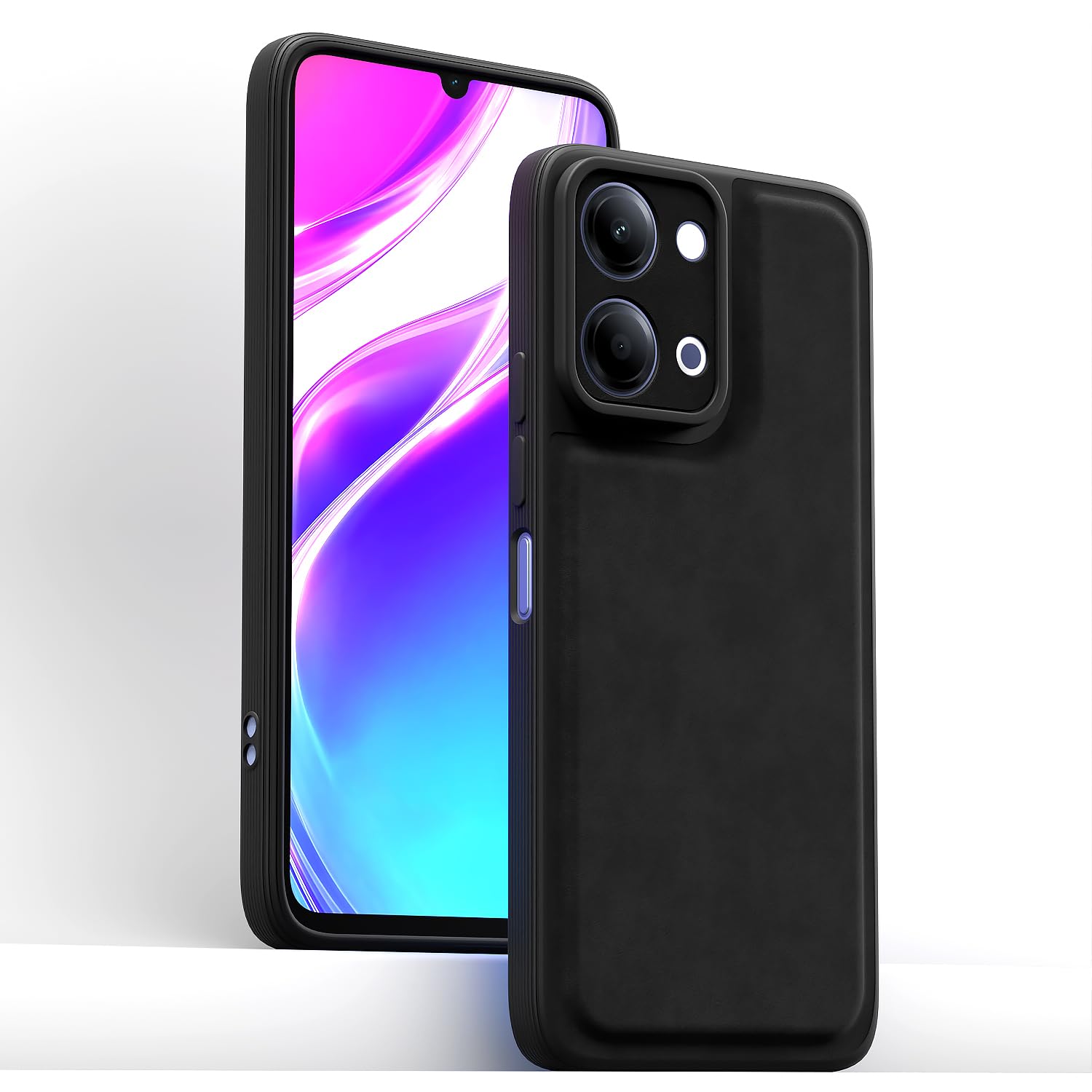 Black mobile cover for Vivo Y11/T5 Lite 5G – Pikkme – photo 2