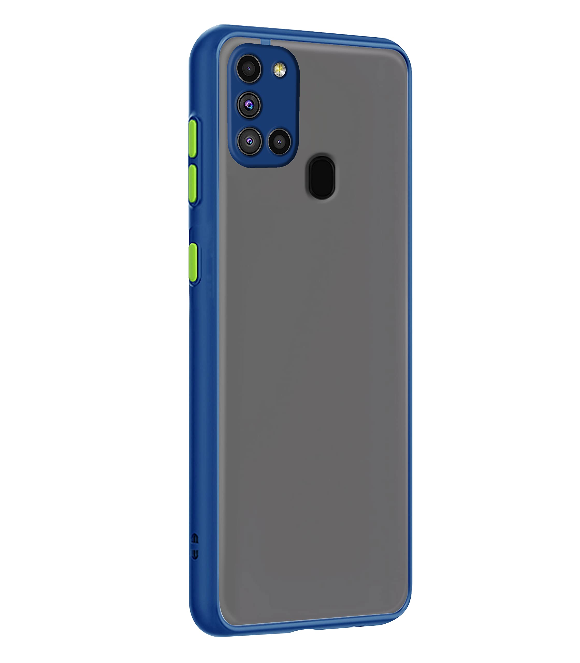 Samsung A21s phone cover in blue by Pikkme – photo 6