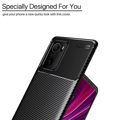 Pikkme black Carbon mobile back cover for Mi 11x/11x Pro – photo 6