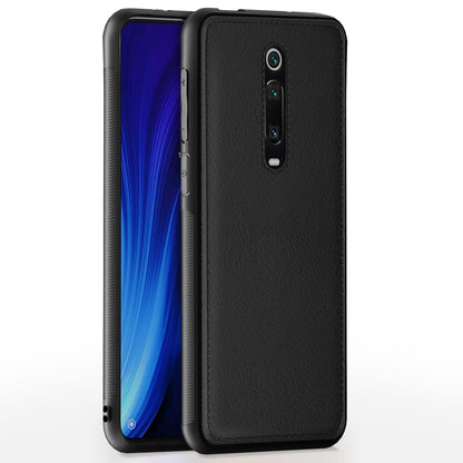 Redmi K20/K20 Pro Leather back cover in black by Pikkme