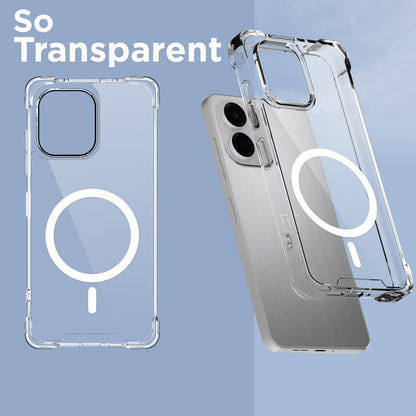 Pikkme OnePlus Nord CE 6 5G MagSafe transparent mag-safe back cover – photo 2