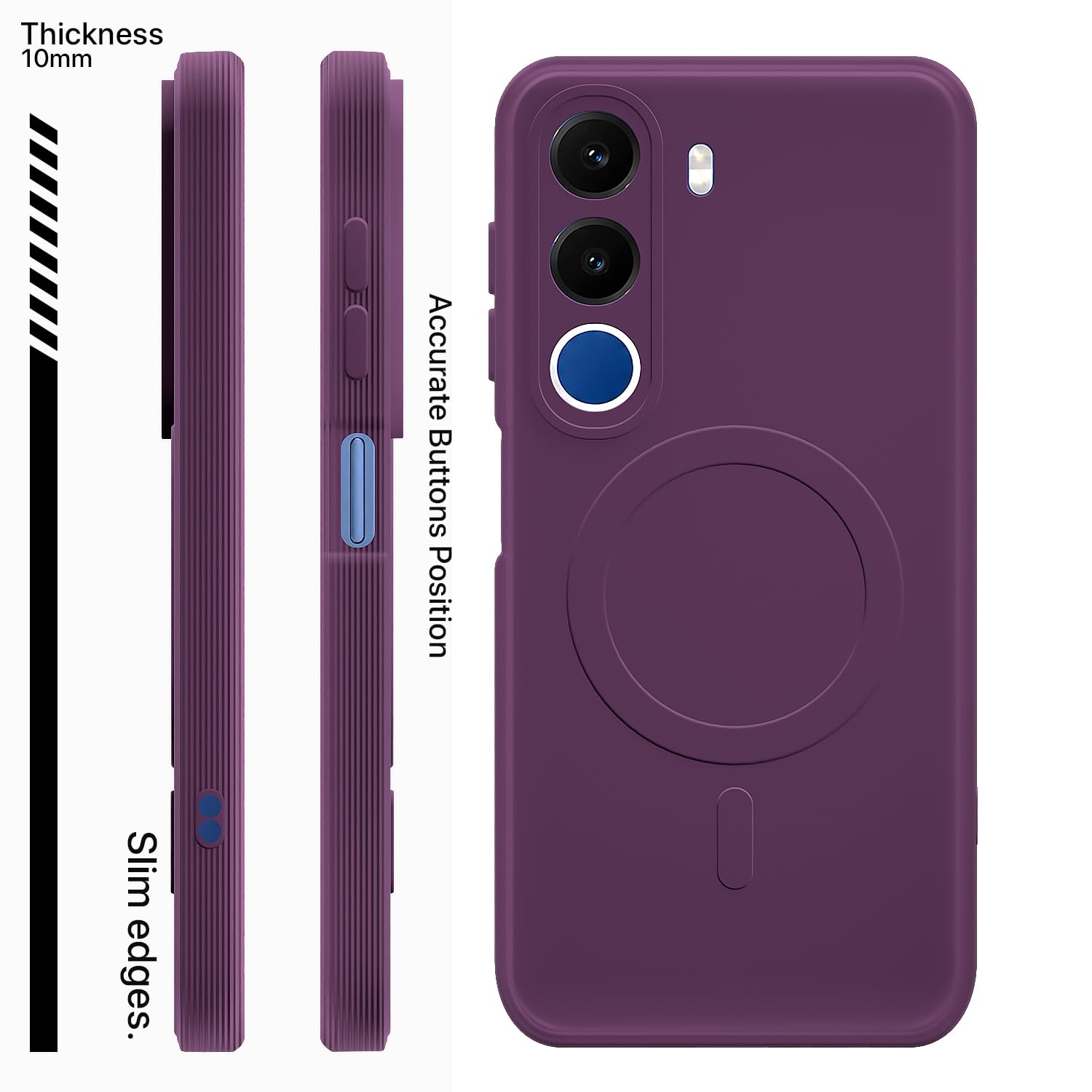 Pikkme purple mobile cover for Realme C100x – photo 3