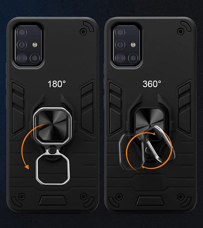 Pikkme Samsung A51 D5 Tough Armor black mobile back cover – photo 3
