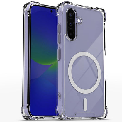 Pikkme Samsung A57 5G MagSafe transparent mag-safe mobile back cover