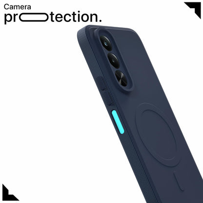 Realme P4x 5G MagSafe mobile back cover in blue by Pikkme – photo 5