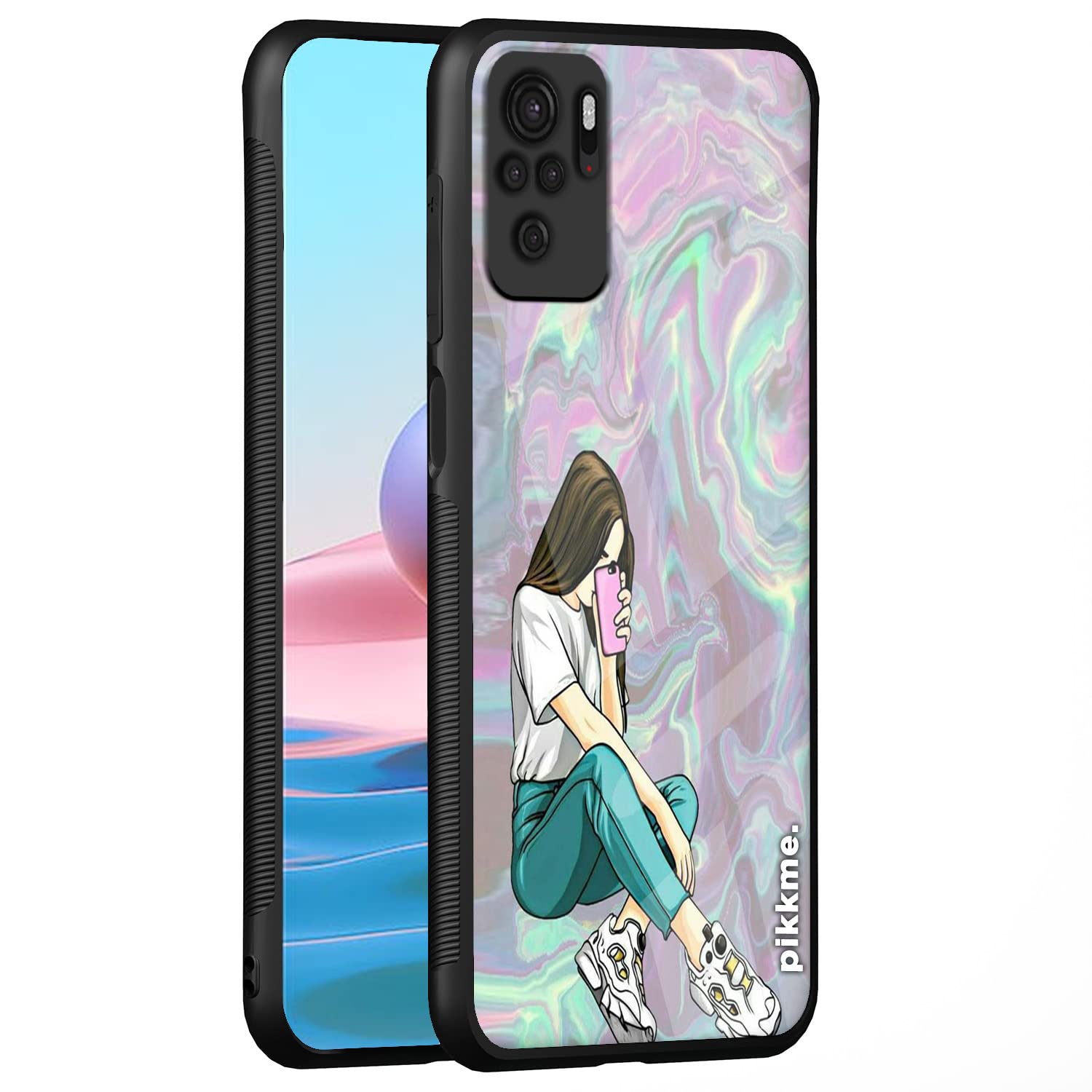 Pikkme Redmi Note 10/Note 10s mobile back cover