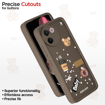 Brown back cover for Vivo V30e 5G – Pikkme – photo 6