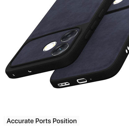 Blue Leather phone cover for Oppo F33 Pro 5G – Pikkme – photo 4